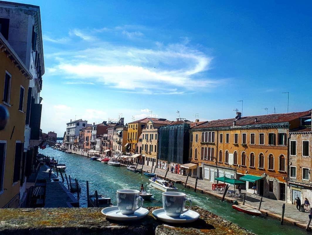 Calle Rielo Great Canal View Venice Exterior photo